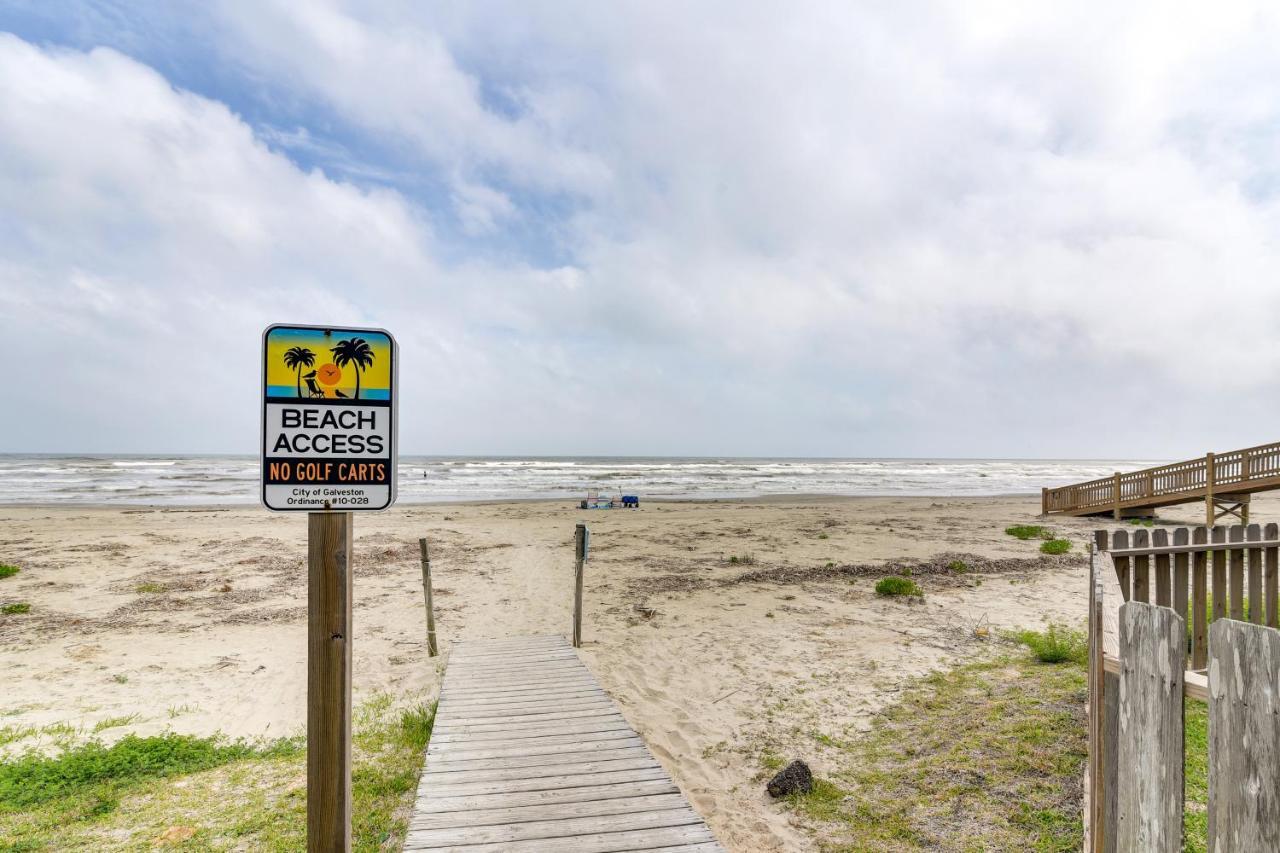 Galveston Townhome With Balconies Walk To Beach! Dış mekan fotoğraf