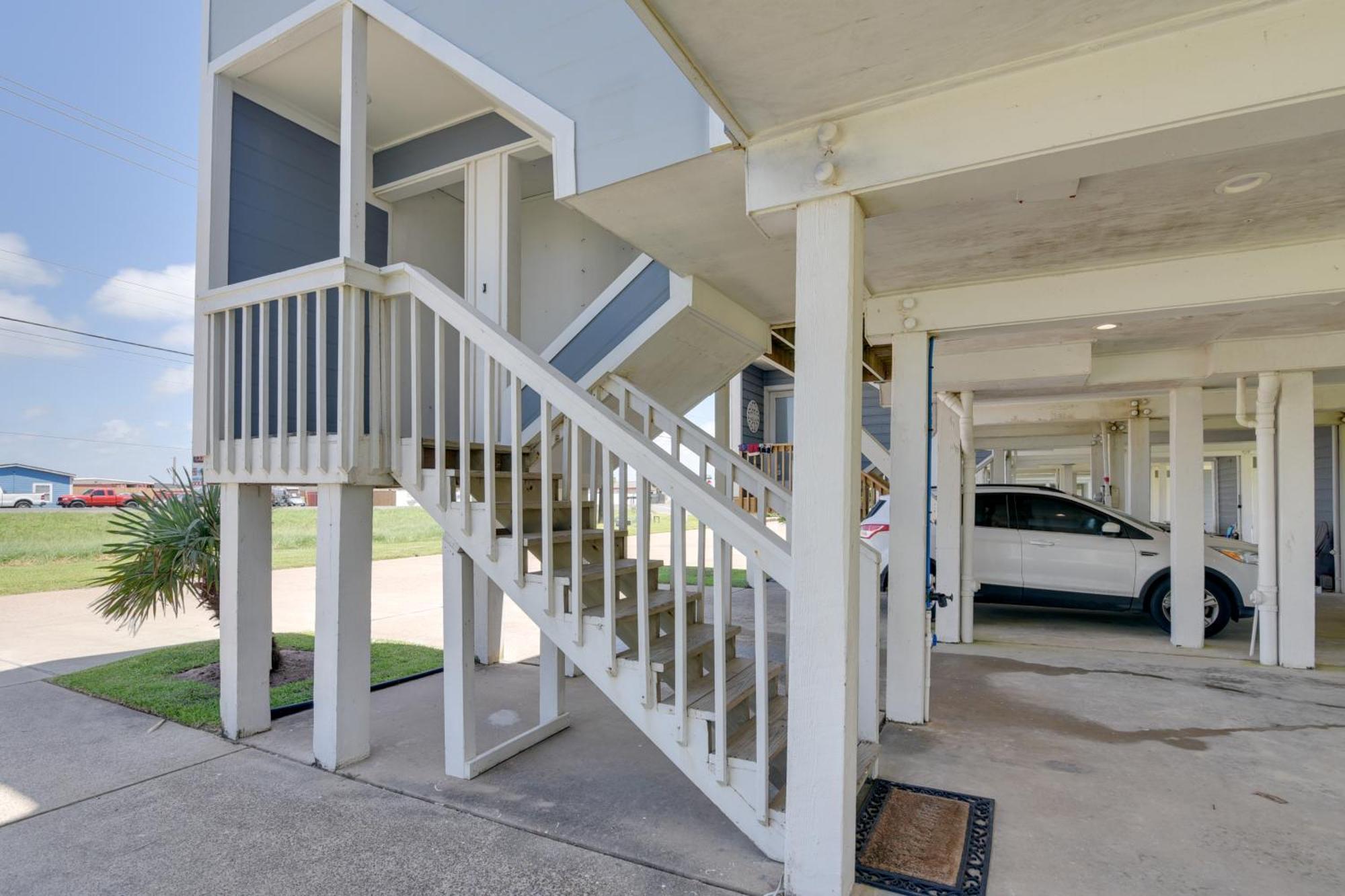 Galveston Townhome With Balconies Walk To Beach! Dış mekan fotoğraf