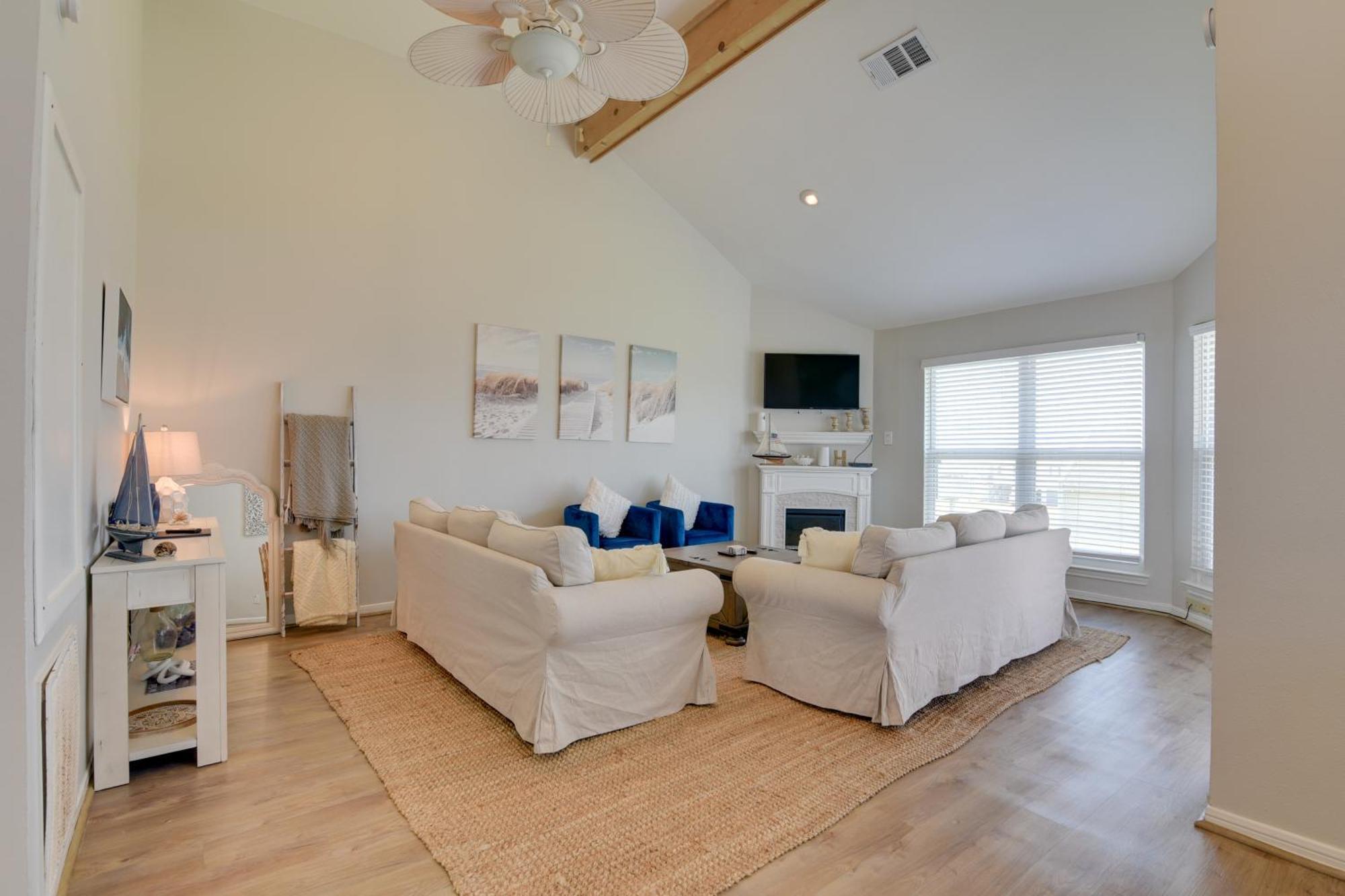 Galveston Townhome With Balconies Walk To Beach! Dış mekan fotoğraf
